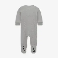 Nike Essentials Footed Coverall Baby Coverall цвет серый