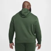 Nike Sportswear Club Fleece мужские Graphic Pullover Толстовка с капюшоном цвет зеленый