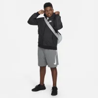 Nike Dri-FIT Multi+ Big дитячі (для хлопчиків) Graphic тренувальні шорти (Extended Size) колір сірий