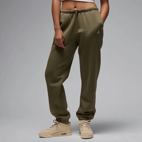 Nike Jordan Brooklyn Fleece женская Pants цвет зеленый