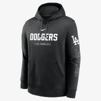 Los Angeles Dodgers Fashion Club чоловічі Nike MLB Pullover Толстовка з капюшоном колір чорний
