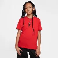 Nike Sportswear Big детские футболка цвет красный