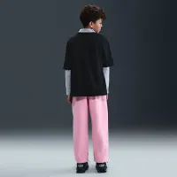 Nike Sportswear Club Fleece Big дитячі Loose Pants Pink