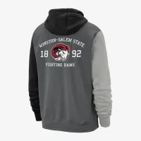 Winston-Salem Club Fleece мужские Nike College Толстовка с капюшоном цвет серый