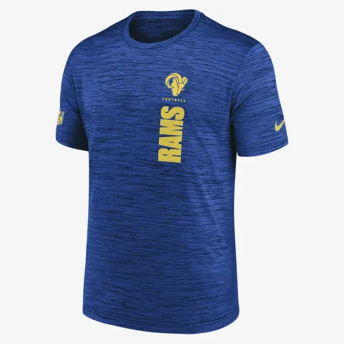 Los Angeles Rams Sideline Velocity чоловічі Nike Dri-FIT NFL футболка блакитний