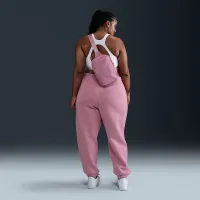 Nike Sportswear Phoenix Fleece женская С высокой Талией оверсайз Sweatpants (большие размеры) Pink