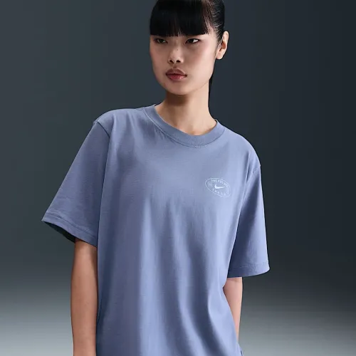 Nike Sportswear женская Loose футболка синий