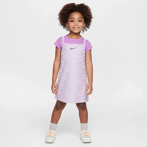 Nike Swoosh Motion Toddler 2-Piece комплект колір фіолетовий