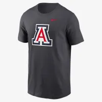 Arizona Wildcats Primetime Logo мужские Nike College футболка цвет серый