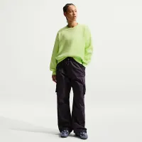 Nike Sportswear Phoenix Fleece женская оверсайз Crew-Neck свитшот Yellow