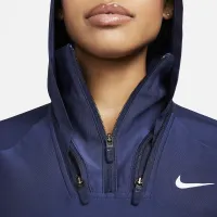 Nike Dri-FIT ADV Tour женская 1/4-Zip для гольфа Толстовка с капюшоном синий