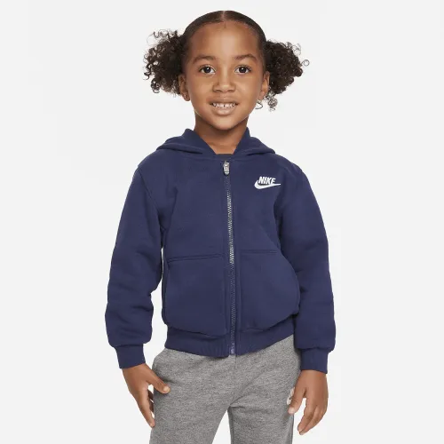 Nike Sportswear Club Fleece Toddler Pullover Толстовка з капюшоном блакитний