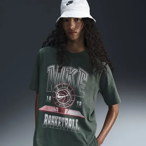 Nike жіноча Short-Sleeve баскетбольні футболка колір зелений