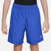 Nike Multi Big детские (для мальчиков) Dri-FIT тренировочные шорты синий