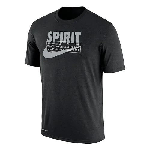 Washington Spirit мужские Nike Dri-FIT Soccer футболка цвет черный