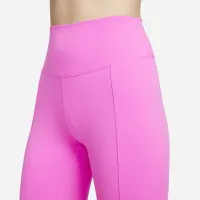 Nike One женская С высокой Талией Full-Length Split-Hem лосины Pink