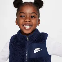 Nike Club Toddler Long Sleeve футболка, Vest, and Pants комплект блакитний