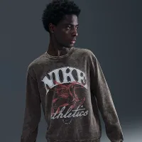 Nike Sportswear Club Fleece Crew колір сірий