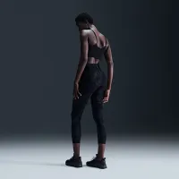 Nike One Convertible жіноча Light-Support Lightly Lined Longline Sports Bra колір чорний