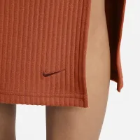 Nike Sportswear Chill Rib женская Slim Midi юбка Orange