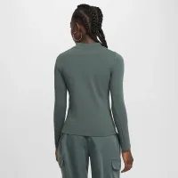 Nike Sportswear Girls' Long-Sleeve Top колір зелений