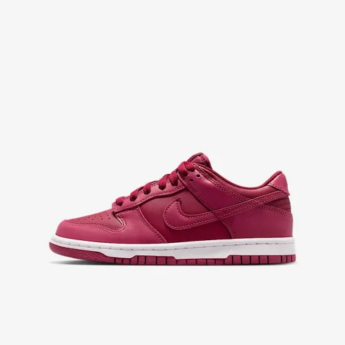 Nike Dunk Low Big детские Кроссовки цвет красный