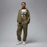 Nike Jordan Sport женская Printed Cropped Tank цвет зеленый