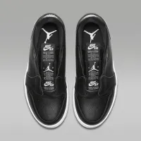 Nike Air Jordan 1 Retro Low Slip женская Кроссовки цвет черный