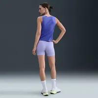 Nike Form женская Tank Top цвет фиолетовый