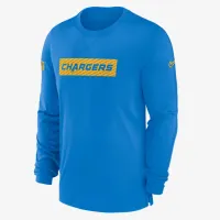 Los Angeles Chargers Sideline Player Team Issue Men’s Nike Dri-FIT Long-Sleeve Top блакитний