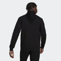 Кофта/футболка adidas Essentials 4 Gameday Full-Zip Толстовка з капюшоном HE1811 - Чорна