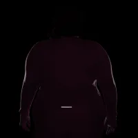 Nike Dri-FIT Swift Element UV женская 1/4-Zip Running Top (большие размеры) цвет красный