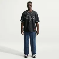 Nike Life мужские Short-Sleeve Vintage Sport Top цвет черный