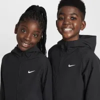 Nike Big дитячі Dri-FIT UV тренувальні Куртка колір чорний