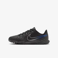 Nike Jr. Tiempo Legend 10 Club Little/Big дитячі Turf Low-Top Soccer Кросівки колір чорний