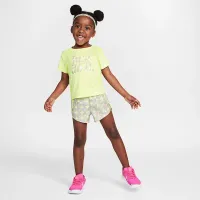 Nike Dri-FIT Essentials Toddler 2-Piece Printed Sprinter набор Yellow