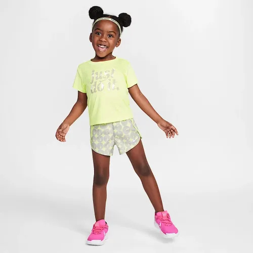 Nike Dri-FIT Essentials Toddler 2-Piece Printed Sprinter комплект Yellow