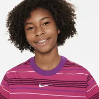 Nike Sportswear Essentials+ Big дитячі (Girls') Boxy футболка Pink