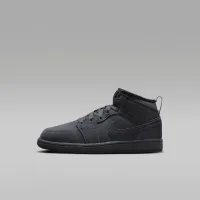 Nike Jordan 1 Mid SE Craft Little дитячі Кросівки колір сірий
