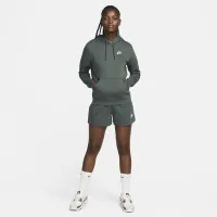 Nike Sportswear Club Fleece жіноча Pullover Толстовка з капюшоном колір зелений