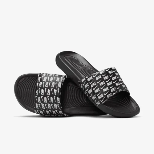 Nike Victori One мужские Printed Slides цвет черный