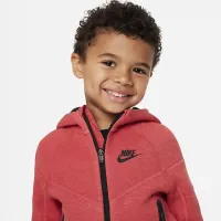 Nike Sportswear Tech Fleece Full-Zip набор Toddler 2-Piece Толстовка с капюшоном набор цвет красный