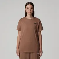 Футболка The North Face цвет красныйbox 0A87NK6E11 - коричневая