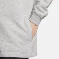 Nike Sportswear Club Fleece жіноча оверсайз Mock-Neck світшот колір сірий