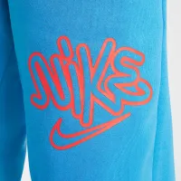 Nike Culture of баскетбольные Big детские Fleece баскетбольные Pants синий