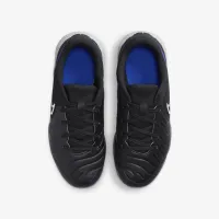 Nike Jr. Tiempo Legend 10 Academy Little/Big детские Indoor/Court Low-Top Soccer Кроссовки цвет черный