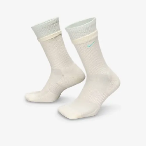 Nike Serena Williams Design Crew Everyday Plus Cushioned Crew носки (1 пара) цвет белый