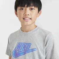 Nike Sportswear Big детские футболка цвет серый