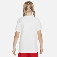 Nike Sportswear Big дитячі футболка колір білий