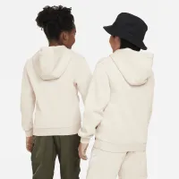 Nike Sportswear Club Fleece Big детские Толстовка с капюшоном цвет коричневый